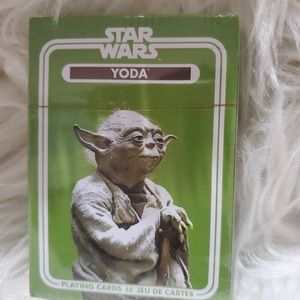 🦋 5/$25 Star Wars Yoda playing cards